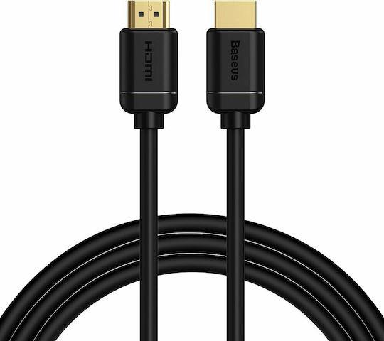BASEUS HIGH DEFINITION SERIES, ΚΑΛΩΔΙΟ HDMI, 2m, ΜΑΥΡΟ