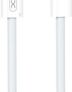 XO NB-Q260C, ΚΑΛΩΔΙΟ ΦΟΡΤΙΣΗΣ, TYPE-C ΣΕ LIGHTNING, 27W, 3M, ΛΕΥΚΟ