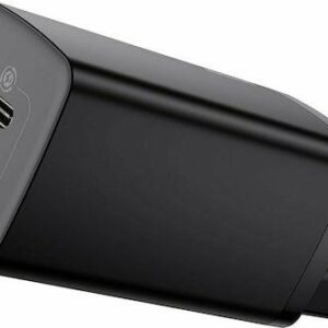 BASEUS GAN 2 LITE ΦΟΡΤΙΣΤΗΣ ΓΡΗΓΟΡΗΣ ΦΟΡΤΙΣΗΣ, 2 ΘΥΡΕΣ, 65W, ΜΑΥΡΟΣ