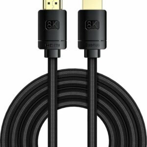 BASEUS HIGH DEFINITION SERIES, ΚΑΛΩΔΙΟ HDMI, 8K, 3m, ΜΑΥΡΟ