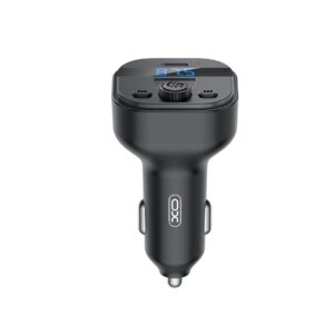 XO BCC18 SMART ΦΟΡΤΙΣΤΗΣ ΑΥΤΟΚΙΝΗΤΟΥ ΜΕ BLYETOOTH MP3, 3A, ΜΑΥΡΟ