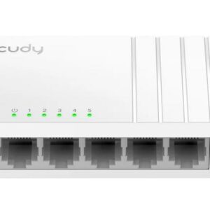 CUDY 5-PORT GIGABIT SPLITTER WITH USB C