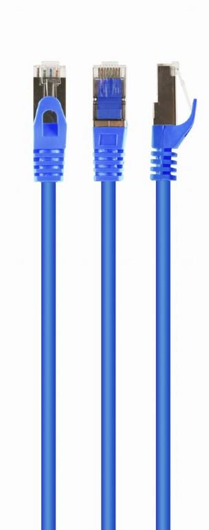 CABLEXPERT ΚΑΛΩΔΙΟ S/FTP CAT6A 0.5m, LSZH, ΜΠΛΕ