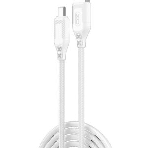 XO NB235 ZEBRA ΚΑΛΩΔΙΟ ΦΟΡΤΙΣΗΣ TYPE-C, ΛΕΥΚΟ