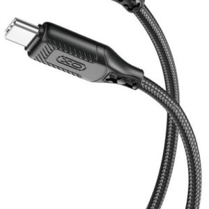 XO NB-Q236B ΚΑΛΩΔΙΟ ΦΟΡΤΙΣΗΣ TYPE-C ΣΕ TYPE-C, 60W, ΜΑΥΡΟ