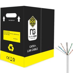 NG ΚΑΛΩΔΙΟ ΔΙΚΤΥΟΥ UTP ΓΚΡΙ CAT6A COPPER 305m, 23AWG