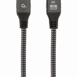 CABLEXPERT PREMIUM ΚΑΛΩΔΙΟ HDMI 2.1, 8K, 60Hz, 1M