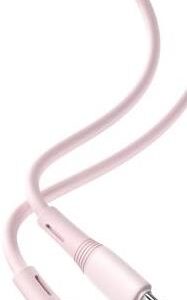 XO NB-Q226B ΚΑΛΩΔΙΟ ΦΟΡΤΙΣΗΣ SILICONE TYPE-C ΣΕ TYPE-C, 60W, ΡΟΖ