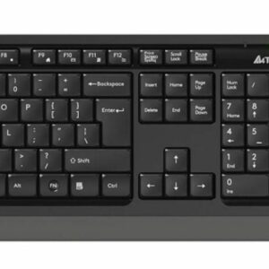 A4TECH ΑΣΥΡΜΑΤΟ SET FG1010 ΠΛΗΚΤΡΟΛΟΓΙΟ - ΠΟΝΤΙΚΙ F1010, ΜΑΥΡΟ/ΓΚΡΙ