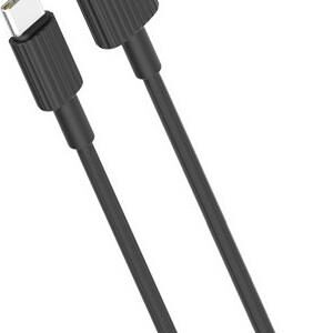 XO NB156 ΚΑΛΩΔΙΟ ΦΟΡΤΙΣΗΣ TYPE-C, ΜΑΥΡΟ, 1m