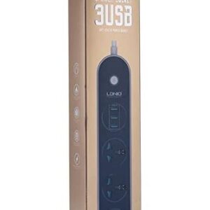 LDNIO ΠΟΛΥΜΠΡΙΖΟ SC3301 3 ΘΕΣΕΩΝ UNIVERSAL + 3 ΘΥΡΕΣ USB