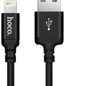 HOCO X14 ΚΑΛΩΔΙΟ LIGHTNING ΦΟΡΤΙΣΗΣ & DATA 1m, BLACK