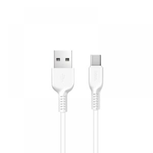 HOCO X20 FLASH ΚΑΛΩΔΙΟ TYPE-C ΦΟΡΤΙΣΗΣ & DATA 3m, WHITE
