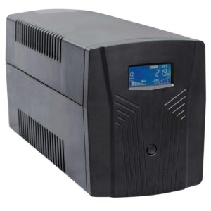 NG UPS 1500VA/900W ΜΕ AVR, LINE INTERACTIVE, USB, 3 SCHUKO, 2 x 12V8A, ΟΘΟΝΗ
